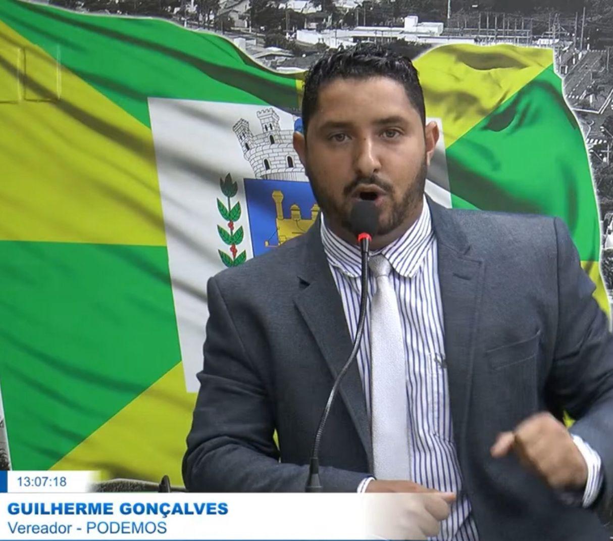 Vereador Guilherme Gonçalves critica quem faz empréstimo e erra sobre números da gestão municipal