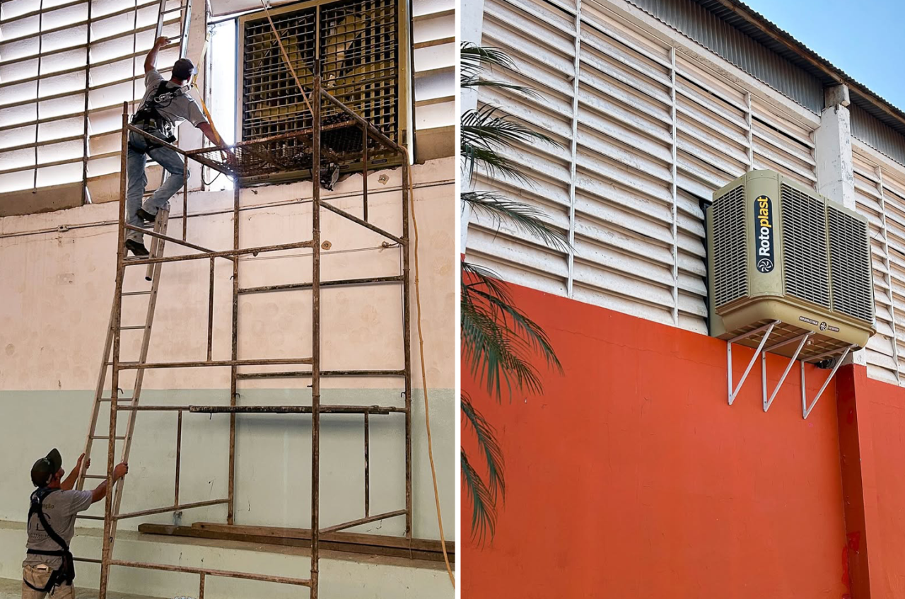 Climatização do Ginásio do Monstrinho é fruto de investimento da gestão Lucas Pocay