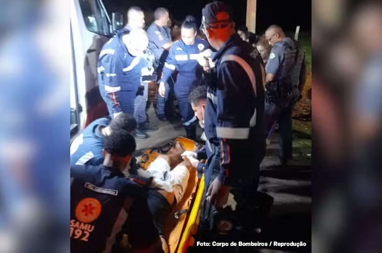 Jovem sobrevive em Marília após queda em penhasco de 40 metros de altura