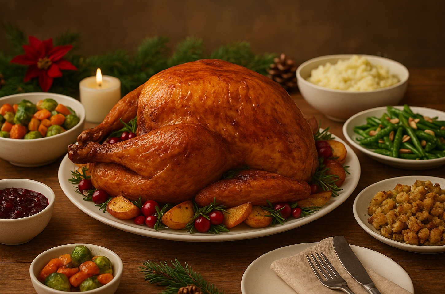 Ceia de Natal: sugestões para você montar uma mesa bonita gastando menos