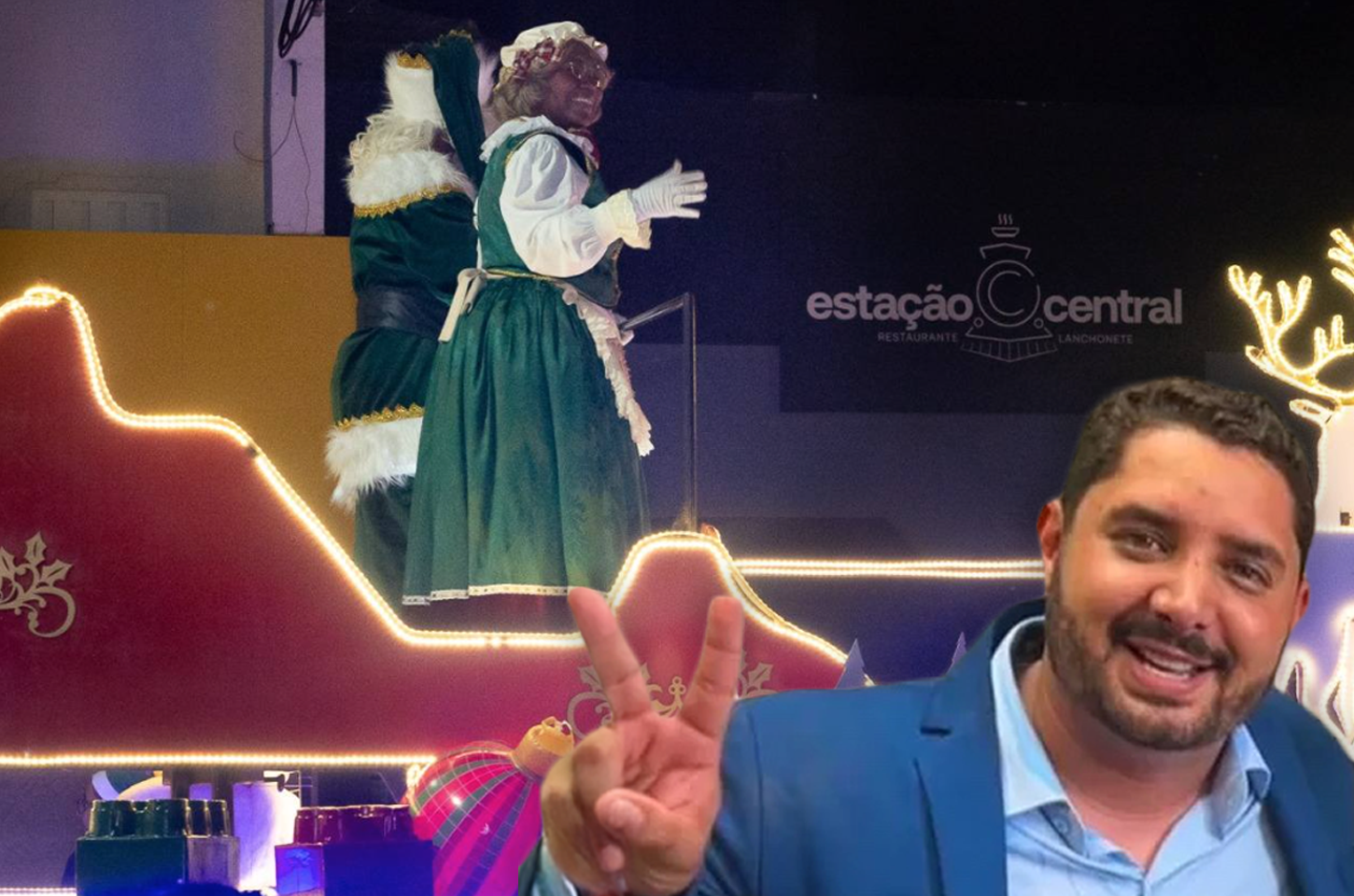 Prefeito TikToker se apropria de ação solidária privada e tenta vender como evento da prefeitura