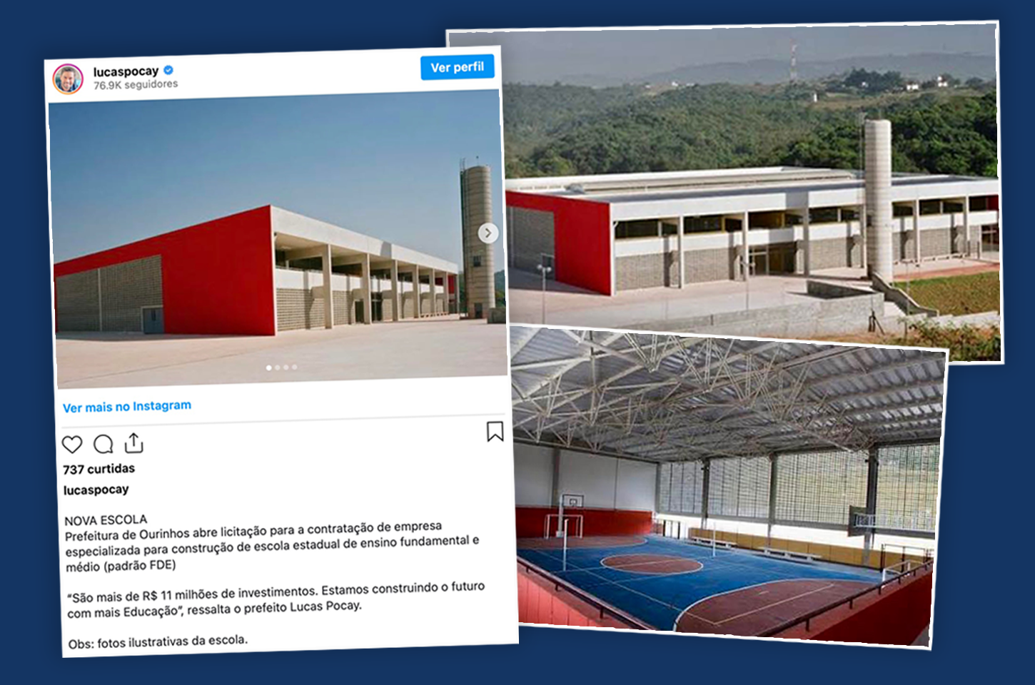 Projeto iniciado na gestão Lucas Pocay garante nova escola para o Jardim das Paineiras