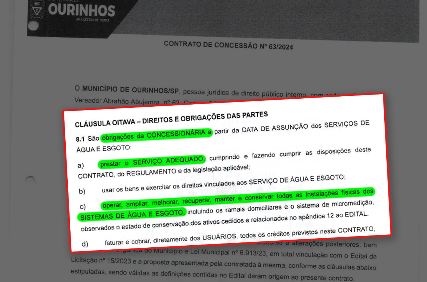 Lucas Pocay cobra rigor no contrato do saneamento e diz o que faria se fosse prefeito hoje