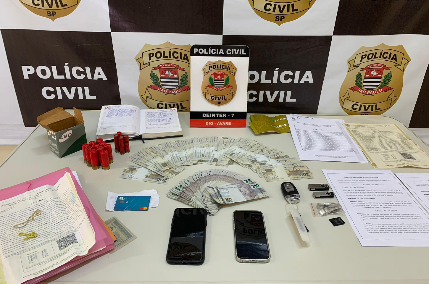 Polícia Civil prende casal em Avaré por suspeita de esquema com “jogo do tigrinho”