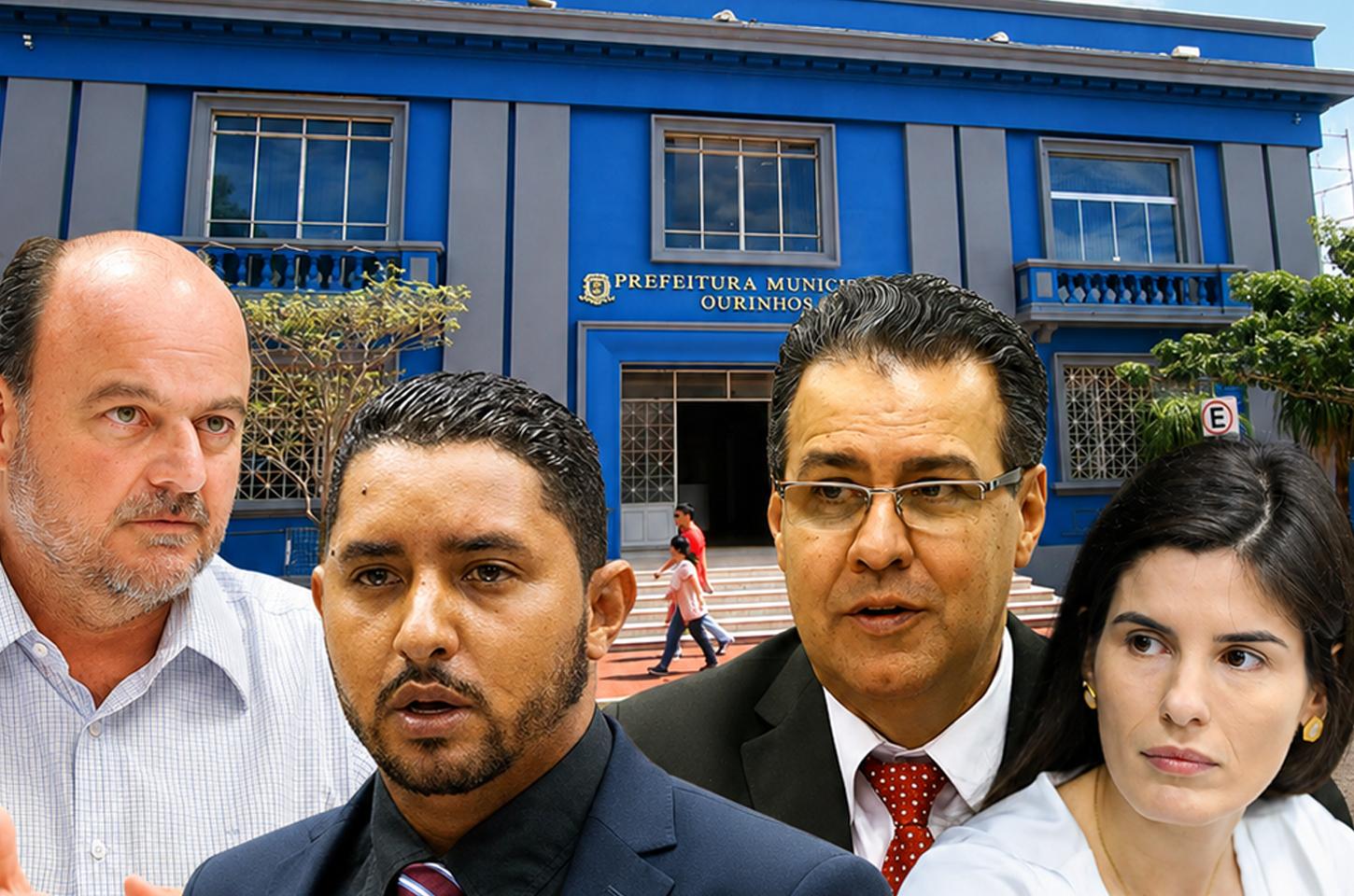 Deutados Ricardo Madalena, Dani Alonso e Capitão Augusto ajudaram a eleger o atual governo que afundou Ourinhos