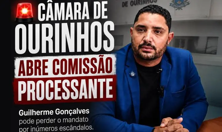 Câmara de Ourinhos abre Comissão Processante contra Guilherme Gonçalves