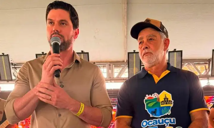 Lucas Pocay marca presença  em festas em Piraju e Ocauçu